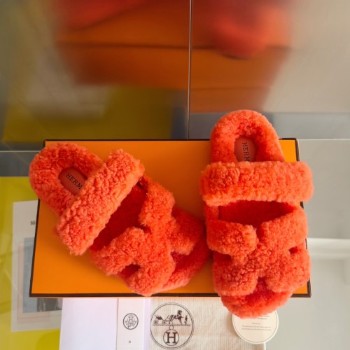 Hermes Womens Mens Unisex Shoes Winter Wool Extra Slippers Sandals Casual Fashion Sandals Luxury Brand with Original Box Whatsapp 