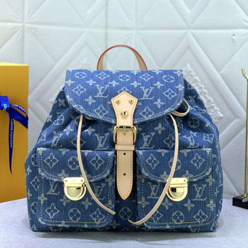Louis Vuitton Womens Mens Bags Backpacks Luxury Brand Fashion Type M44460