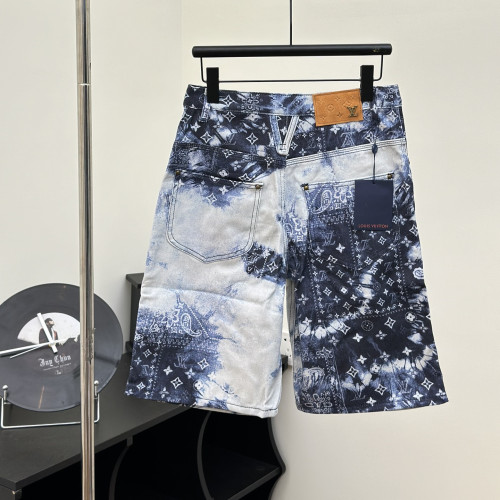 Louis Vuitton Luxury Brand Women Mens Pant Short Jeans   