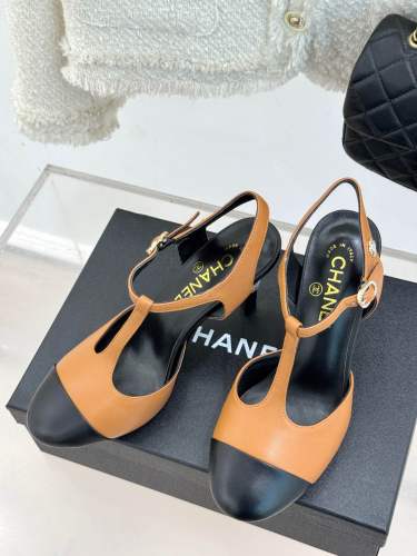 Chanel Womens Shoes Pumps 8.5cm Heel Fashion Sandals Summer Design Luxury Brand Design with Original Box whatsapp 