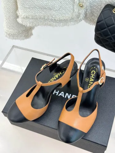 Chanel Womens Shoes Pumps 8.5cm Heel Fashion Sandals Summer Design Luxury Brand Design with Original Box whatsapp 