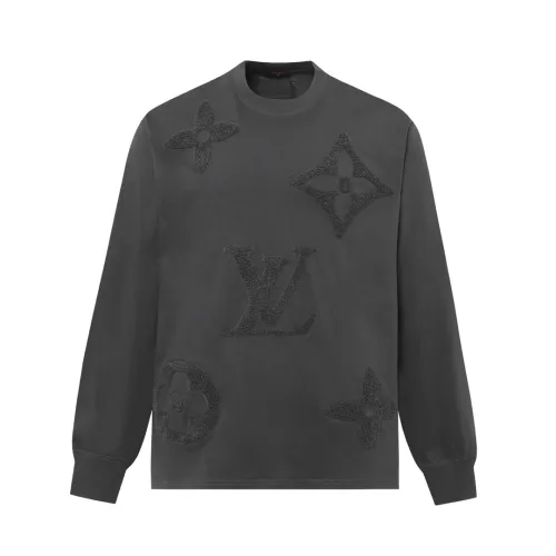 Louis Vuitton Luxury Brand Men Womens Long Sleeve T-Shirt   