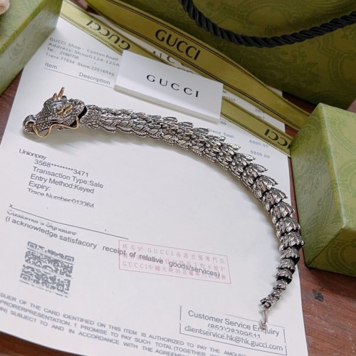 Gucci Luxury Men Womens Bracelet with Original Box