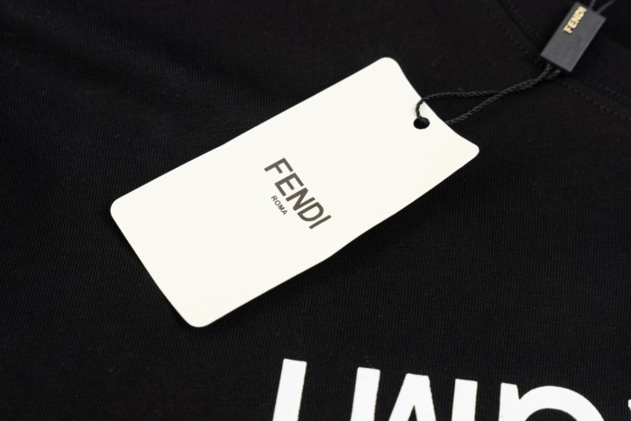 Fendi x Frgmt Luxury Brand Women Mens Short Sleeve T-Shirt   