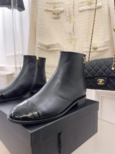 Chanel Womens Shoes Boots Luxury Brand Design with Original Box Women Fashion Ankle Boots Booties