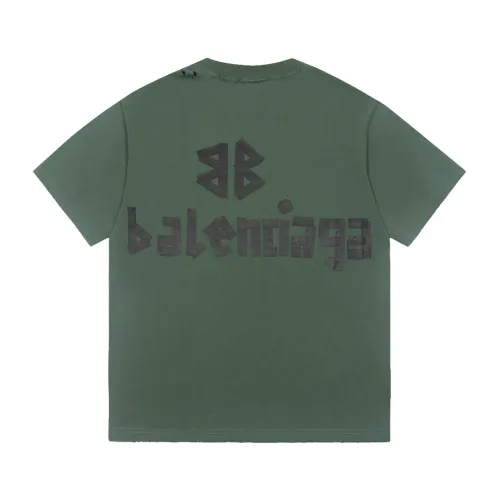 Balenciaga Luxury Brand Women Mens Short Sleeve T-Shirt   