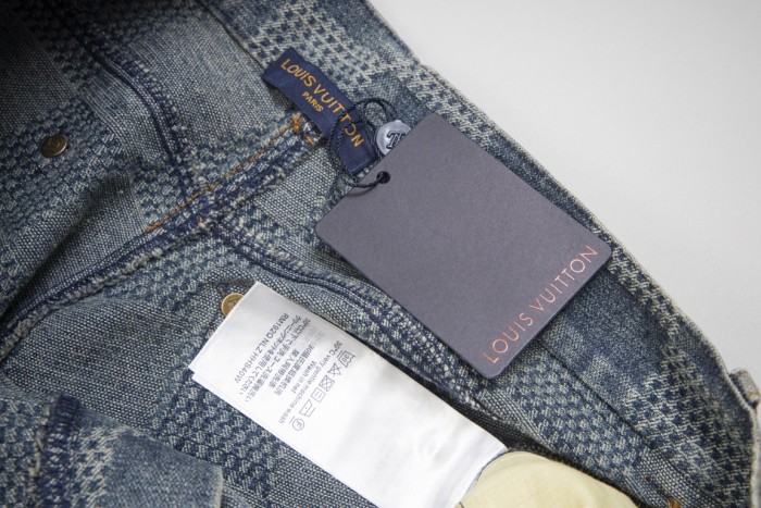 Louis Vuitton Luxury Brand Women Mens Pant Jeans   