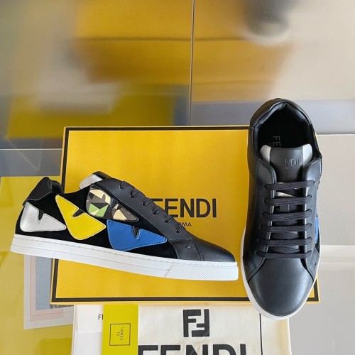 Fendi Mens Shoes Fashion Sneakers Luxury Brand Casual Shoes for Men with Original Box Whatsapp 