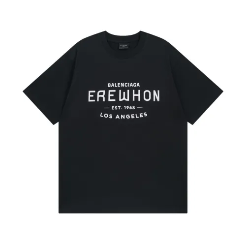 Balenciaga Luxury Brand Women Mens Short Sleeve T-Shirt   