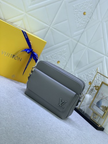 Louis Vuitton Mens Womens Shoulder Bags Luxury Brand Fastline Messenger M22482 with Original Box  