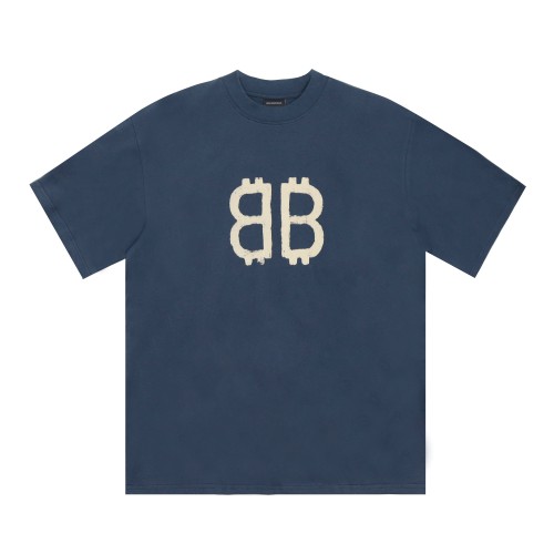 Balenciaga Luxury Brand Women Mens Short Sleeve T-Shirt   