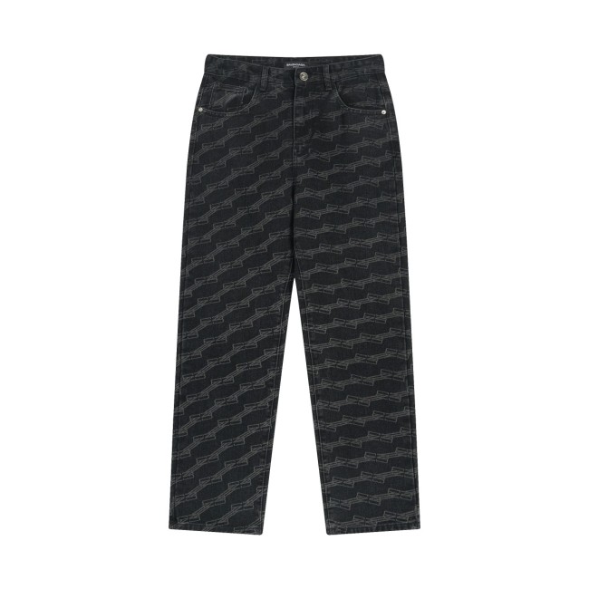Balenciaga Luxury Brand Women Mens Pant Jeans with Original Box   