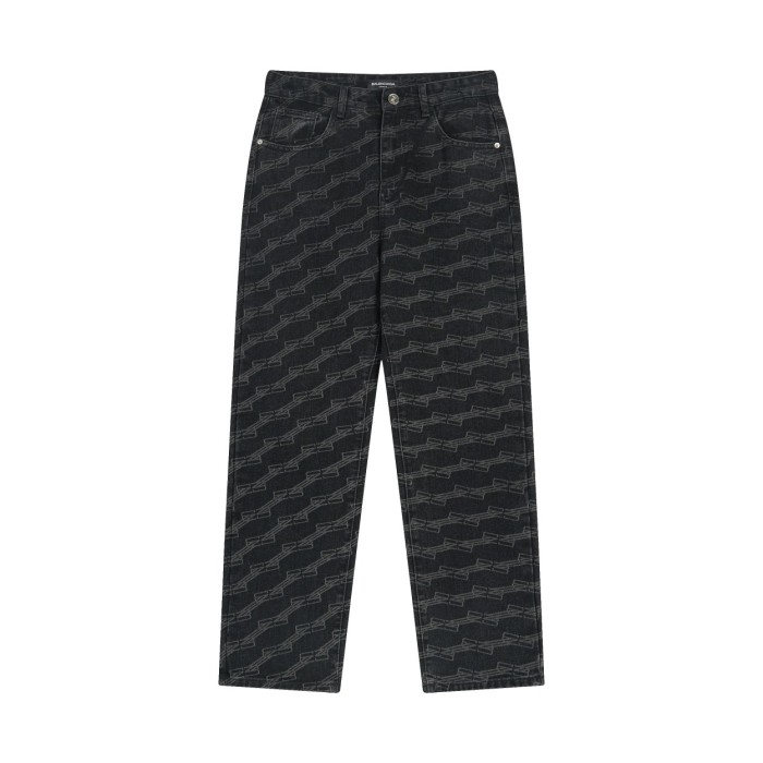 Balenciaga Luxury Brand Women Mens Pant Jeans with Original Box   