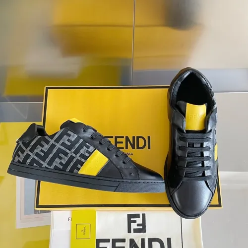 Fendi Mens Shoes Fashion Sneakers Luxury Brand Casual Shoes for Men with Original Box Whatsapp 