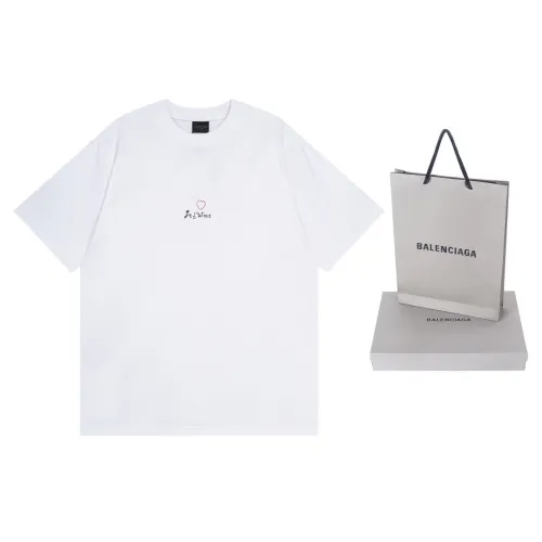 Balenciaga Luxury Brand Women Mens Short Sleeve T-Shirt   