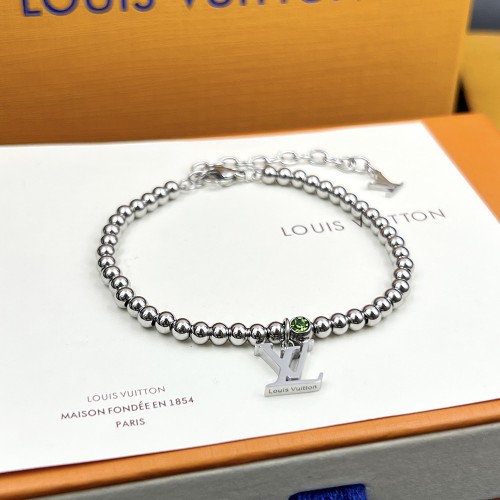 Louis Vuitton Luxury Men Womens Bracelet Nano Beads Bracelet M00731