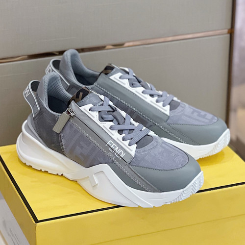 Fendi Mens Shoes Fashion Sneakers Luxury Brand Casual Fendi Flow Low-Top Sneakers Shoes for Men with Original Box