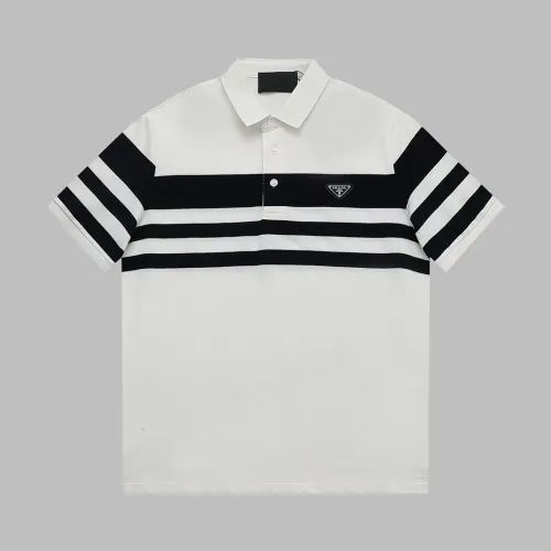 Prada Luxury Brand Men Womens Short Sleeve T-Shirt Polo Shirt   