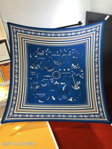 Hermes Scarves Womens Fashion Scarf Shawl 073