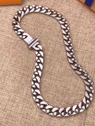 Louis Vuitton Luxury Men Womens Necklace