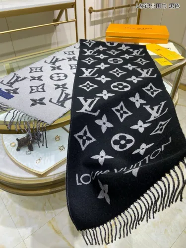 Louis Vuitton Scarves Men Womens Fashion Scarf with Original Box   