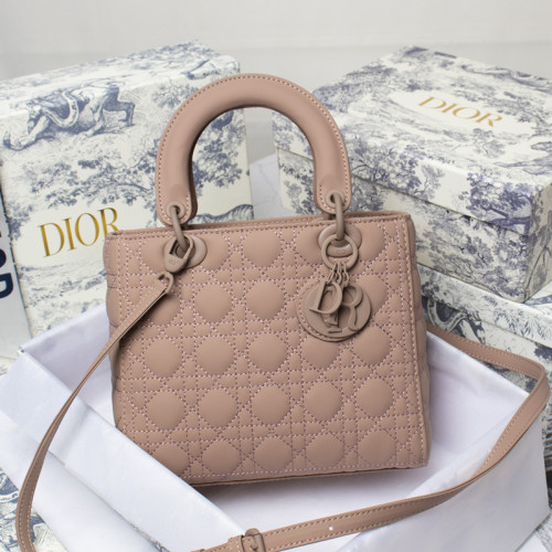 Dior Womens Bags Handbags Luxury Fashion MINI LADY DIOR BAG M0505OWCB_M323 with Original Box  