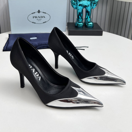 Prada Womens Shoes Sandals Casual Luxury Brand Pumps 8cm Heel with Original Box Whatsapp 