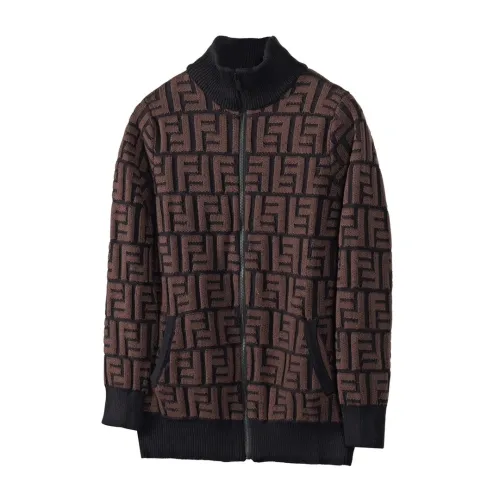 Fendi Cardigan Men Womens Knit Cardigan Luxury Brand Womens Knitwear Top Quality   