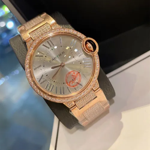 Cartier Womens Watch Luxury Brand Design Fashion Type with Original Box