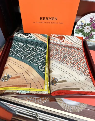 Hermes Scarves Womens Fashion Scarf Shawl 007