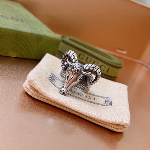 Gucci Luxury Mens Ring with Original Box