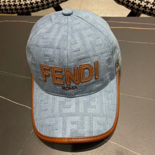 Fendi Men Womens Baseball Hat Luxury Brand Design Fendi Cap with Original Box  