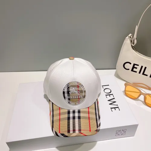 Burberry Womens Mens Cap Baseball Hat Luxury Brand with Original Box  