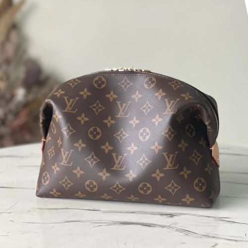 Louis Vuitton Womens Bags Clutch Luxury Brand Fashion Type M46458 Cosmetic Pouch GM with Original Box  