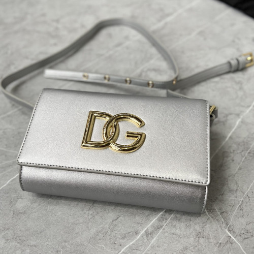 Dolce&Gabbana Womens Bags Shoulder Bag in quilted nappa leather Luxury Brand with Original Box