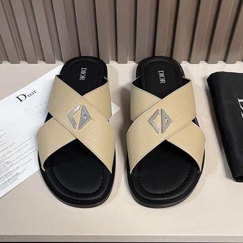 Dior Men Shoes Sandals Luxury Brand Fashion DIOR AQUA SANDAL Black Dior Oblique Jacquard with Original Box 3SA135ZSA_H969 Whatsapp 