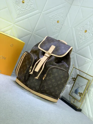 Louis Vuitton Womens Mens Unisex Bags Backpacks Luxury Fashion M40107 Bosphore Backpack without Original Box  