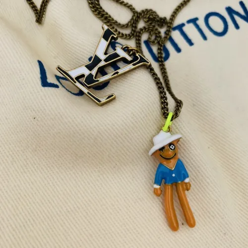 Louis Vuitton Luxury Men Womens Necklace