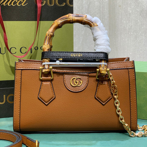 Gucci Womens Bags Shoulder Handbag Luxury Brand Gucci Diana small shoulder bag 735153 DJ24T 5862  