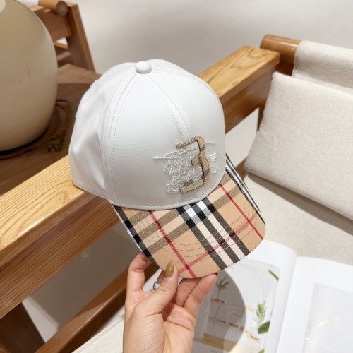 Burberry Womens Mens Cap Baseball Hat Luxury Brand with Original Box  