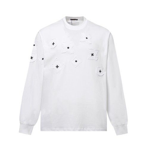 Louis Vuitton Womens Mens Long Sleeve T Shirt Sweatshirt Luxury Brand Mens Sweatshirts   
