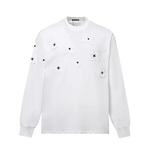 Louis Vuitton Womens Mens Long Sleeve T Shirt Sweatshirt Luxury Brand Mens Sweatshirts   