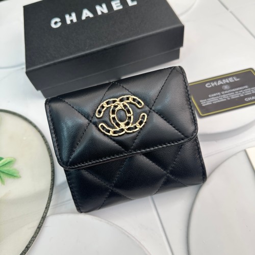 Chanel Womens Bag Wallets Clutch Luxury Brand Card Holder with Original Box