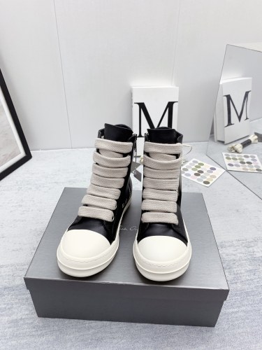 Rick Owens Men Shoes Sneakers Breathable Mens Casual Shoes with Original Box WhatsApp