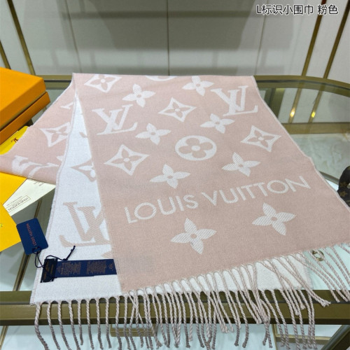 Louis Vuitton Scarves Men Womens Fashion Scarf with Original Box   