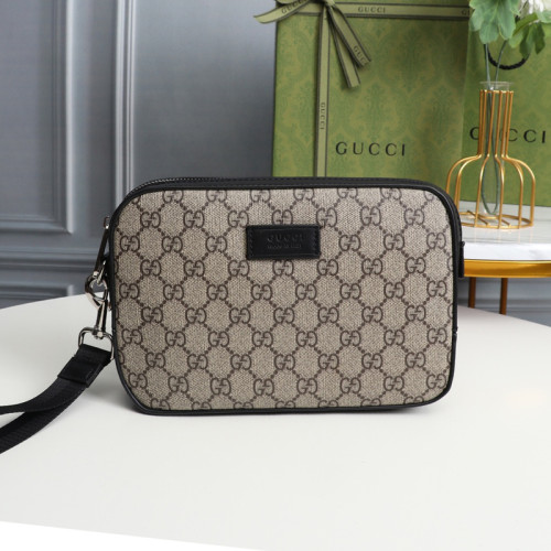 Gucci Mens Bags Luxury Brand GG Supreme Neo Vintage GG Messenger Bag with Original Box 495562 K5RLN 1095