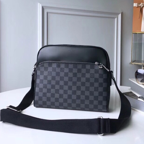 Louis Vuitton Mens Bags Shoulder Bag Luxury Brand Fashion Dayton Reporter PM shoulder bag N41408 with Original Box  
