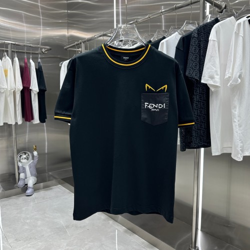 Fendi Luxury Brand Women Mens Short Sleeve T-Shirt   