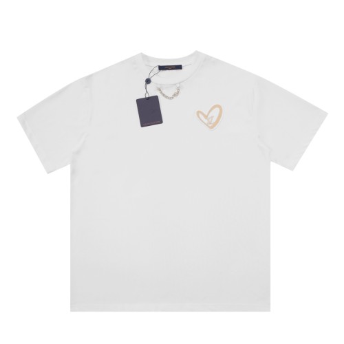 Louis Vuitton Luxury Brand Men Womens Short Sleeve T-Shirt   