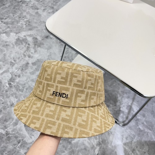 Fendi Men Womens Bucket Hat Luxury Brand Design Fendi Cap with Original Box  